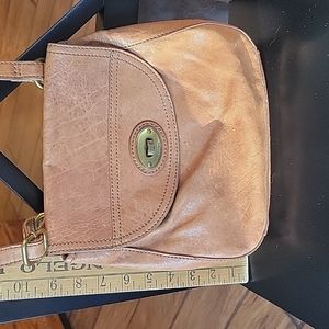 Fossil saddlebag purse